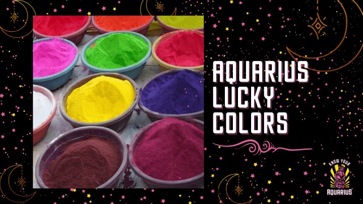 Know Your Aquarius Lucky Colors