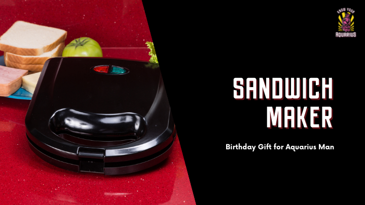 Gift for Aquarius man - Sandwich Maker