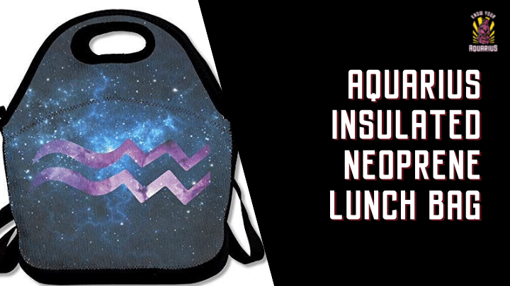 Aquarius Insulated Neoprene Lunch Bag